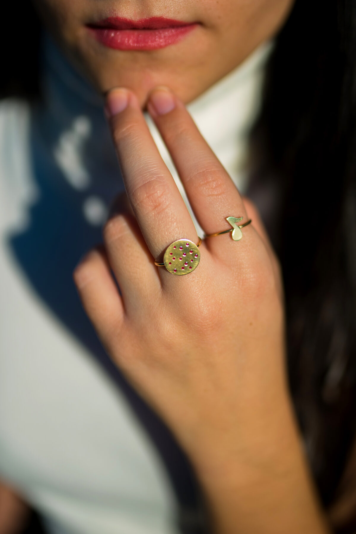 “Music” επίχρυσο δαχτυλίδι “Music” επίχρυσο δαχτυλίδι “Music” επίχρυσο δαχτυλίδι 6