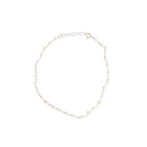 “Pearl” bracelet / anklet II silver “Pearl” bracelet / anklet II silver “Pearl” bracelet / anklet II silver