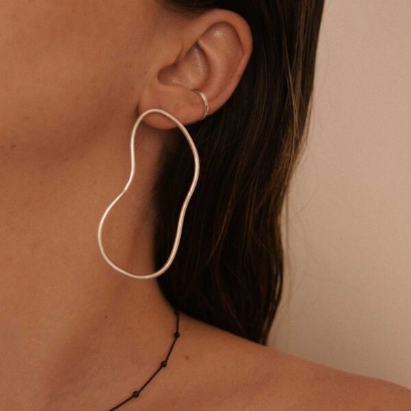 “Kyma” earrings II gold plated