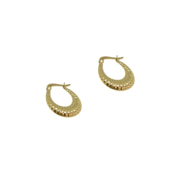 Selene II gold plated earrings