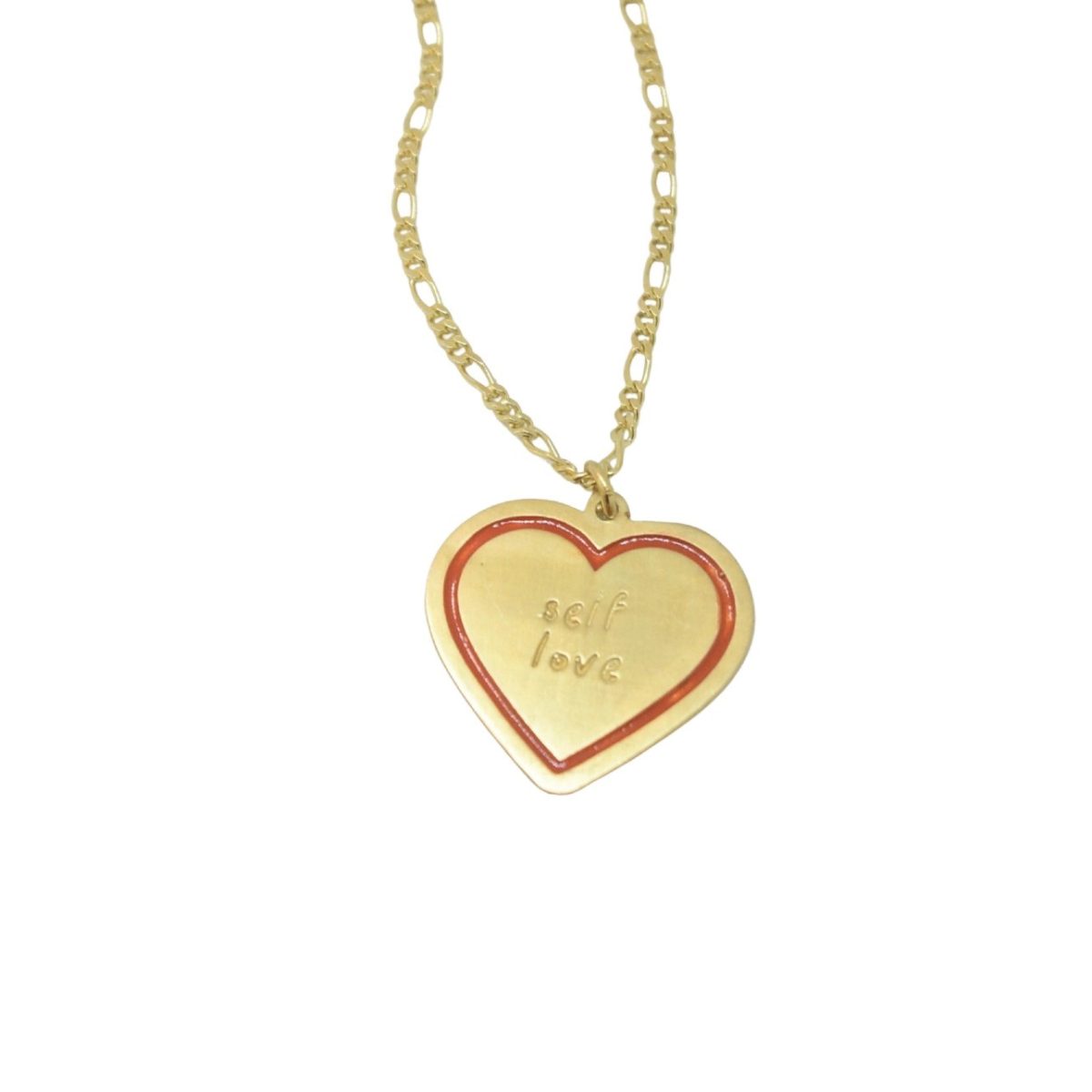 Self love gold plated necklace Self love gold plated necklace Self love gold plated necklace 5