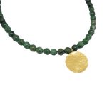 "Amada" επιχρυσωμένο κολιέ