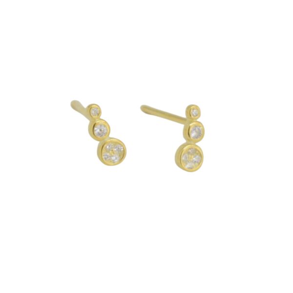 “Shiny dots”gold plated earrings “Shiny dots”gold plated earrings “Shiny dots”gold plated earrings