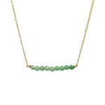 "Isabella" επίχρυσο κολιέ