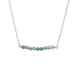 " Isabella" ασημένιο κολιέ